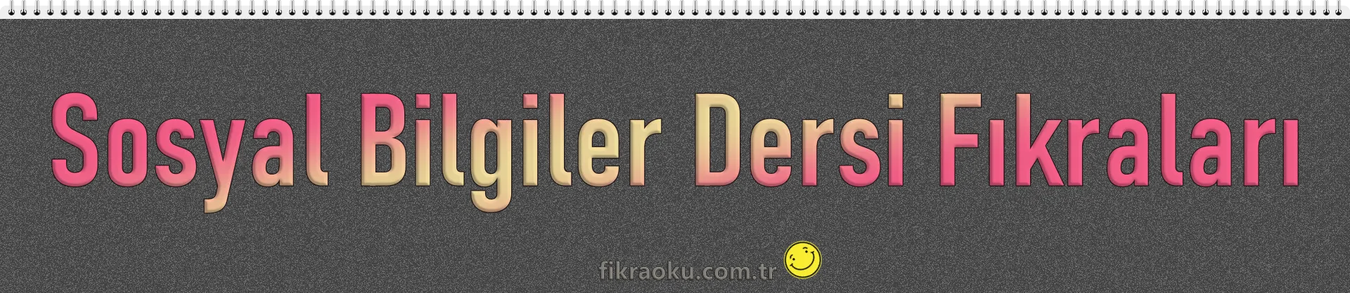 Sosyal Bilgiler Dersi Fıkraları